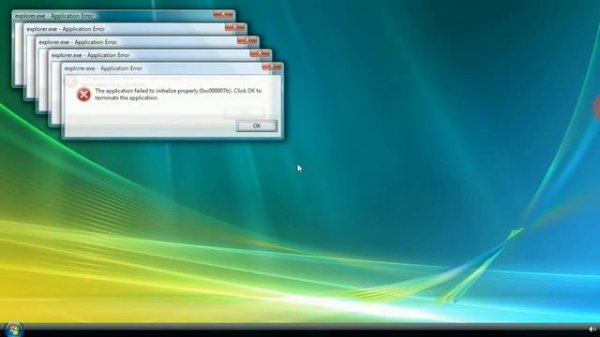 windows vista canzy error