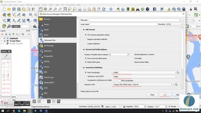 Do you know how to convert the CSV files to Shapefile in Qgis ? | Convert CSV to Shp | CSV to Shp . смотреть онлайн