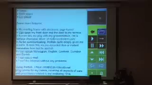 The use of Rolltalk and a visual presentation By Knut Juliu смотреть онлайн