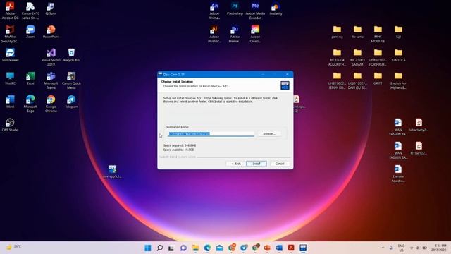 Installation Process Dev C++ смотреть онлайн