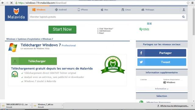 comment telecharger windows 7 смотреть онлайн