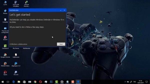 How to disable windows defender in windows 10