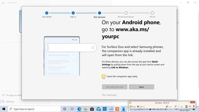 How to Connect Android Phone using Phone App | Window 10 | Link your Phone смотреть онлайн
