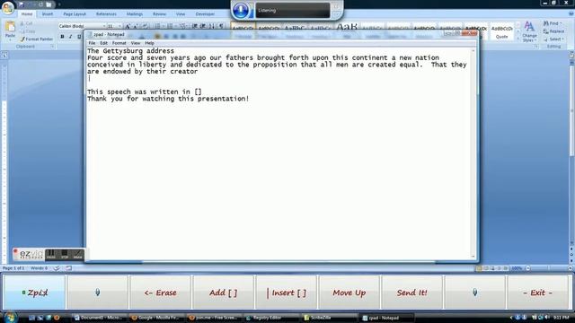 ScribeZilla WSR Touch смотреть онлайн