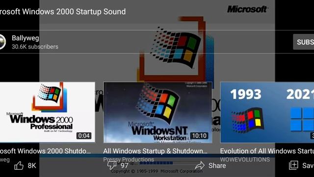 Windows 2000 Startup Sounds (2000) Viber App смотреть онлайн