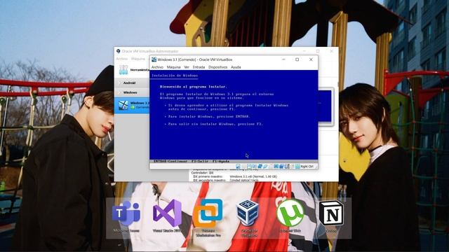 Instalando Windows 3.1 en VirtualBox смотреть онлайн