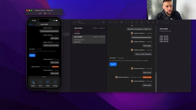 Preview of the macOS and Windows desktop apps. смотреть онлайн