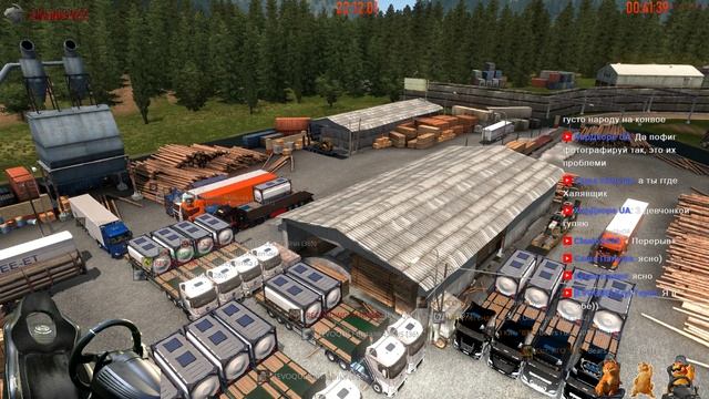 Euro Truck Simulator 2 MP, Открытый конвой ВТК "EVOQUE" 12/03/2019⚡ смотреть онлайн