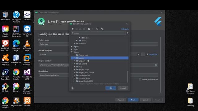 Installing and Setting up Flutter for Windows | Flutter guide | First Flutter App смотреть онлайн