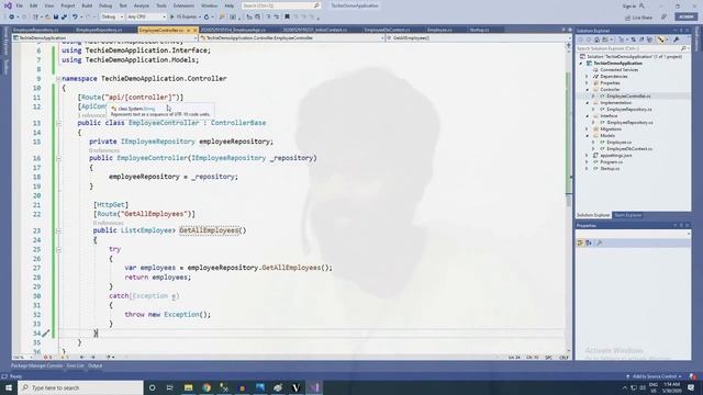 How to create your own RestAPI in .Net Core - Part 2 || Orthodox Techie смотреть онлайн