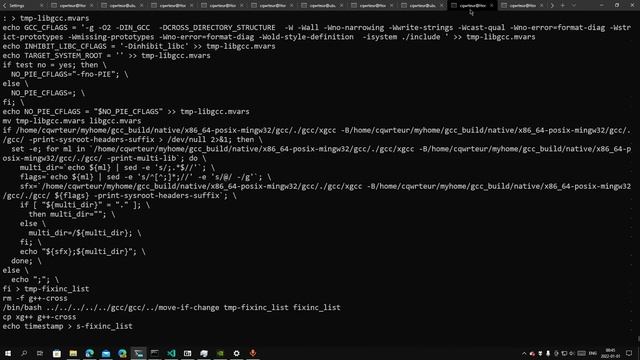 Canadian Compilation 07 : build x86_64-w64-mingw32 GCC cross compiler with posix thread model смотреть онлайн