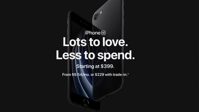 Apple Releases 2020 iPhone SE Starting at $399! смотреть онлайн