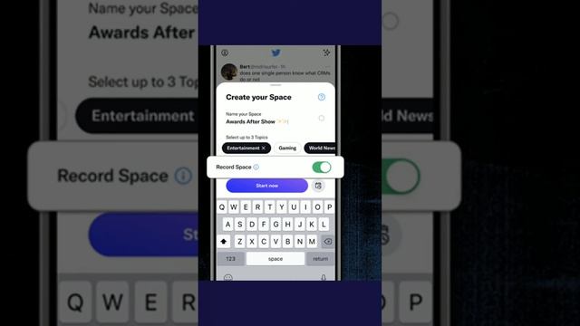 How to RECORD SPACES on TWITTER? смотреть онлайн