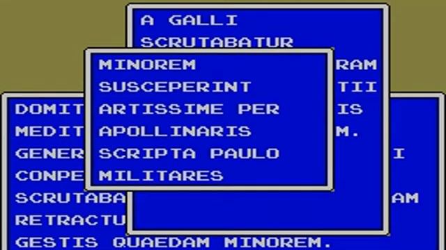 Sega Master System text/windows engine test смотреть онлайн