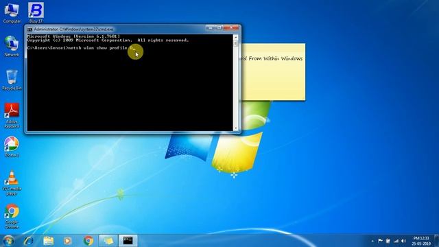 Finding Your WiFi Password From Within Windows 7 смотреть онлайн