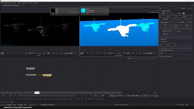 Redshift for Cinema4D: Intro to Cryptomatte using Fusion and After Effects смотреть онлайн