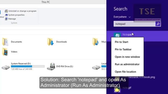 How to solve 'You don't have permission to save in this location' Windows 8 1 смотреть онлайн