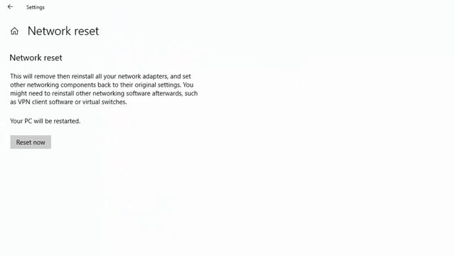 How to Reset Network Settings in Windows 10 via Windows Settings смотреть онлайн