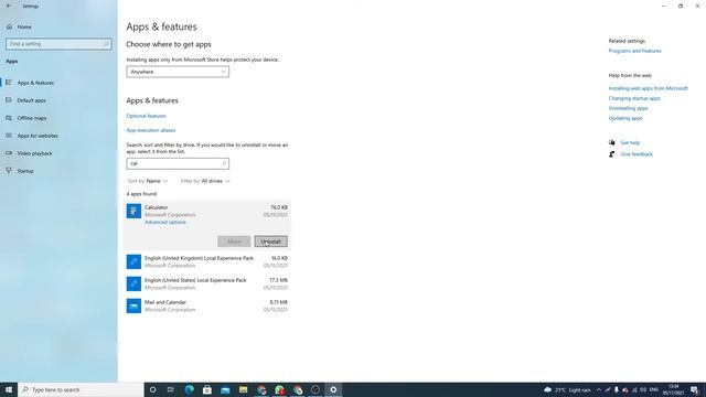 How to Uninstall Calculator in Windows 10 смотреть онлайн