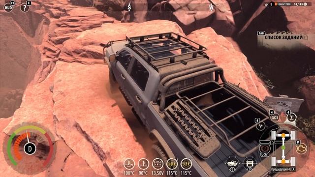 Offroad Mechanic Simulator. Серия 9. Дорога над пропастью. Так и не проехал. Pickup 1500. смотреть онлайн