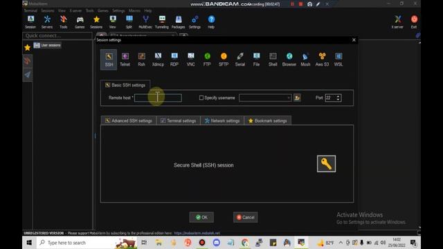 Log In MOBAXTERM Remote server SSH Client Windows смотреть онлайн