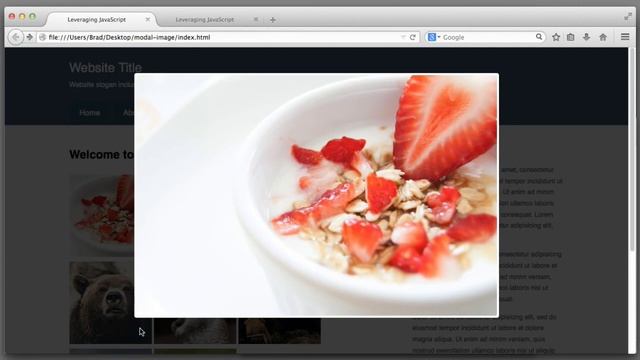 How to Create Photo Gallery Grid with Modal Window Lightbox 2019 смотреть онлайн