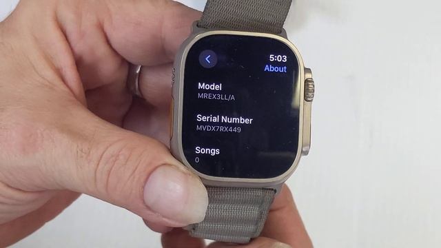 APPLE Watch Ultra 2 - 49mm w/Olive Alpine loop Medium small band and charger смотреть онлайн