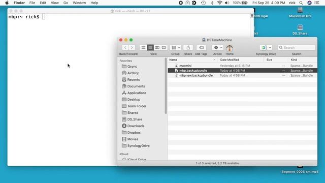 Mac: Shrink Time Machine Sparse Bundle смотреть онлайн