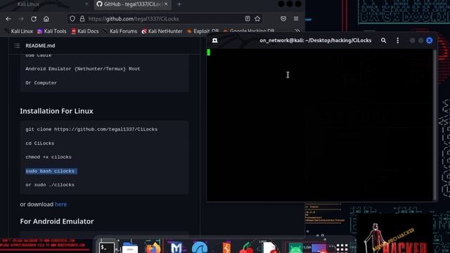 KALI LINUX #6 ANDROID HACKING PART #4 USING CILOCKS смотреть онлайн