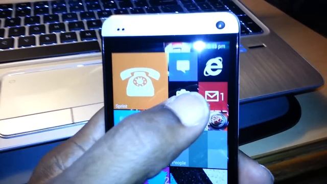 Windows Phone 8 Launcher For Android смотреть онлайн