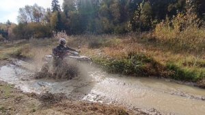 квадроцикл Аодес 650. Прёт как танк.