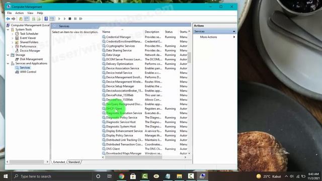 Windows 10 Home : How to Start or Stop DHCP Client Service смотреть онлайн