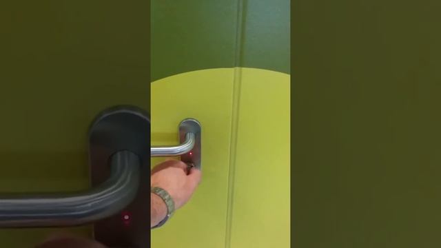 MAC (multi access control system) on fire rated double door смотреть онлайн