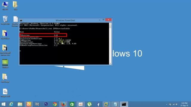 How To Check Installed Version Of Powershell смотреть онлайн