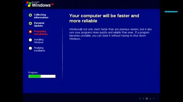 Installing Windows XP From Windows 2000 смотреть онлайн