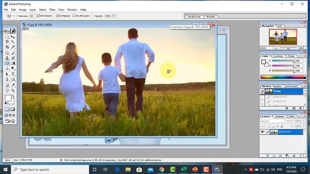 Learning Photoshop 7.0 in Hindi Editing Tool and Cropping image Day - 7 смотреть онлайн