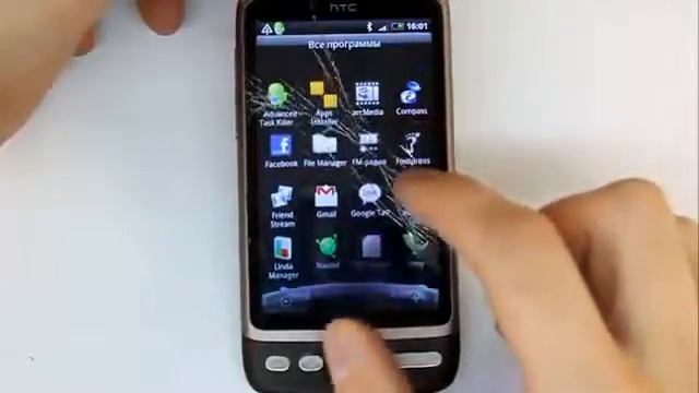 HTC Desire. Тест на повышенную температуру667 смотреть онлайн