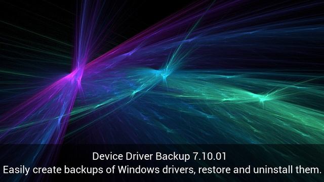 Download Device Driver Backup 7.10.01 смотреть онлайн
