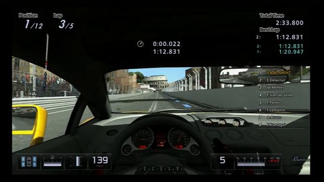 Gran Turismo 5 Gameplay - Lamborghini Gallardo LP 560 - Gallardo Trophy смотреть онлайн