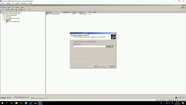 Configurar FTP Windows Server 2003 смотреть онлайн