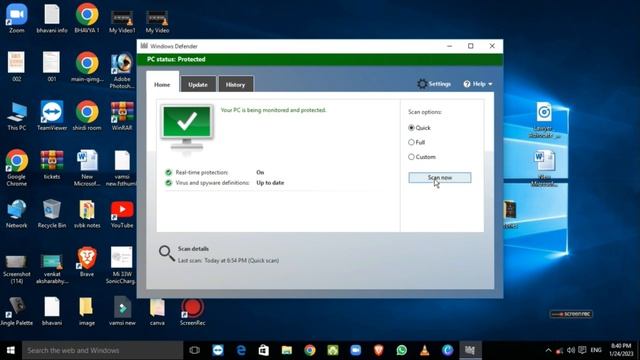 HOW TO REMOVE VIRUS FROM PC||BY USING WINDOWS DEFENDER||FULL FORM OF VIRUS||IVV TECH смотреть онлайн