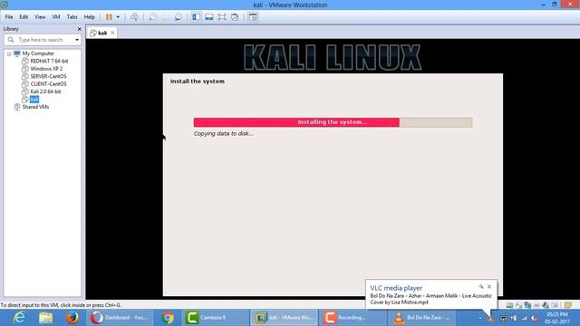 How To Install KALI 2.0 x86/x64 on VMware 12 [Full Installation] смотреть онлайн