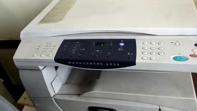 بدون حبر شغل ماكينة تصوير XEROX 5020 وفك شفرة توقف الماكينه смотреть онлайн