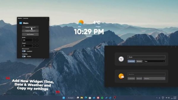 Make Your Desktop Look Cool Without Rainmeter #theme #desktop #wallpaper
