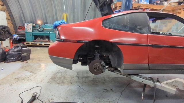 V8 Fiero GETS CUSTOM BC COILOVERS смотреть онлайн