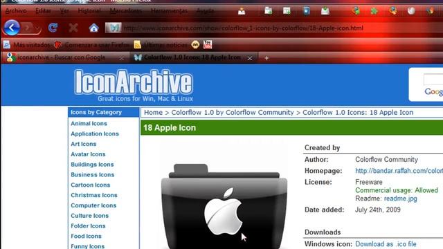 Iconos estilo MAC para Windows en formato .ico смотреть онлайн