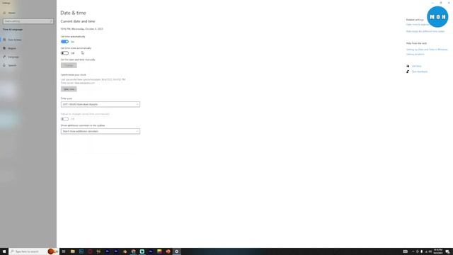 How To Change Date And Time Settings In Windows 10 (2024) Easy Tutorial смотреть онлайн