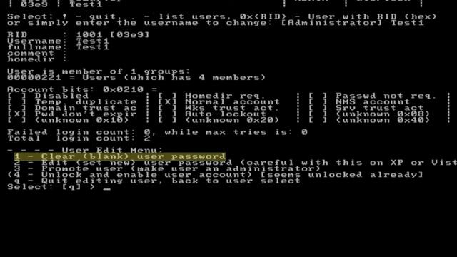 Tutorial #1- Resetting Windows Password смотреть онлайн