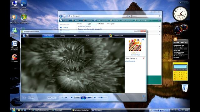 Windows Vista Beta 2 Desktop Interfce & Startup смотреть онлайн