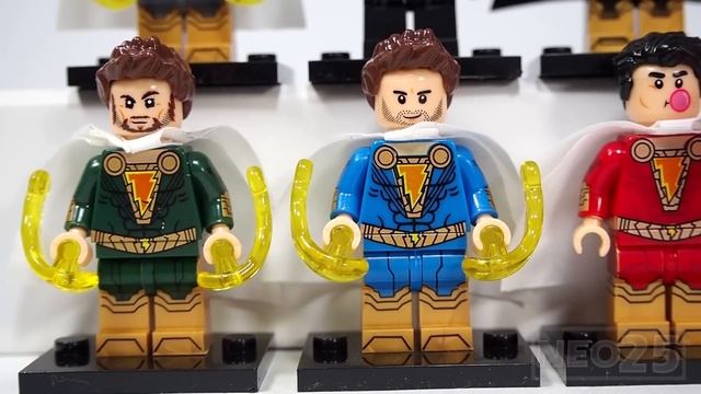Shazam! Unofficial Lego Minifigures